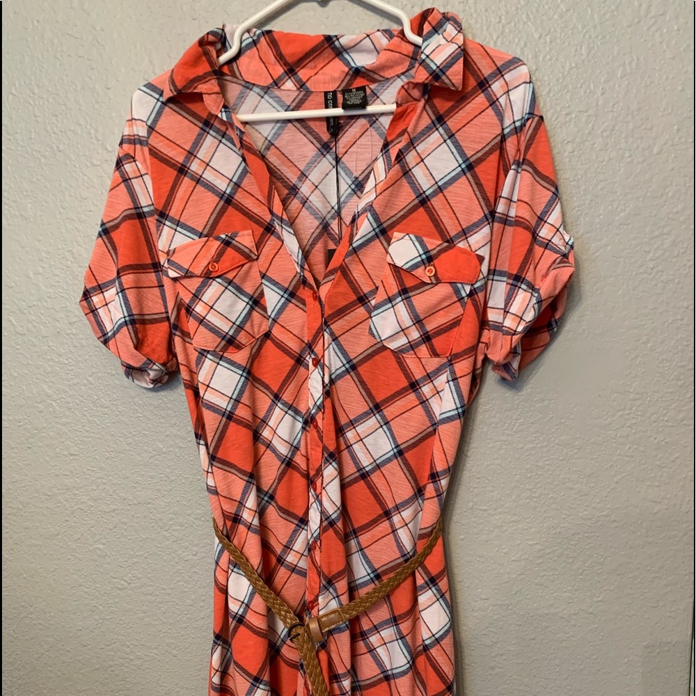 Button down they’ll take dress